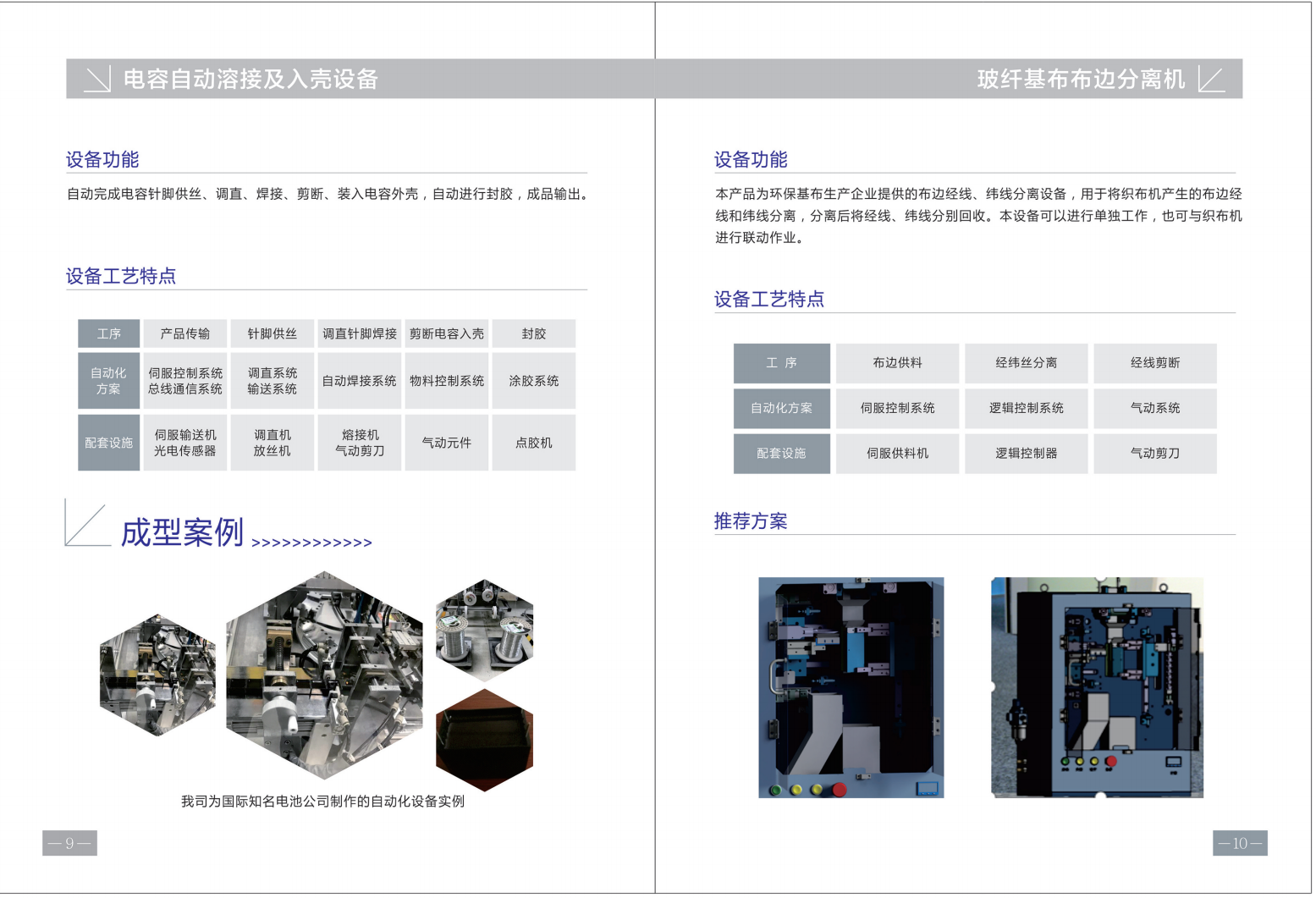 電容熔接設備+分離機